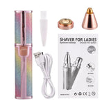 2 In 1 Eyebrow Trimmer & Hair Shaver - souqsaving.com