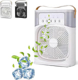 مروحة تبريد مع ثلج