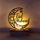 أضواء زينة عيد مبارك بتقنية LED
